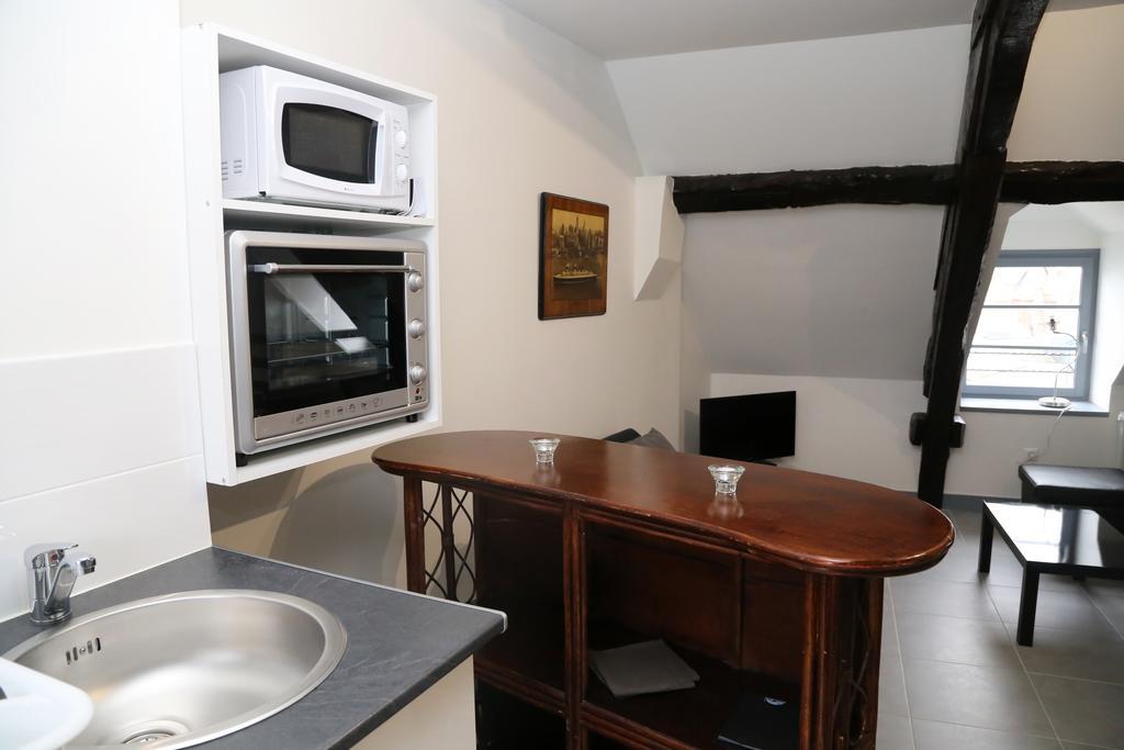 Appartement De Charme Онфлёр Номер фото