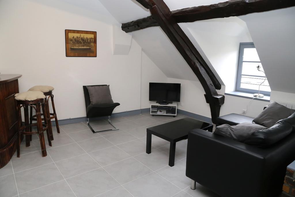 Appartement De Charme Онфлёр Номер фото