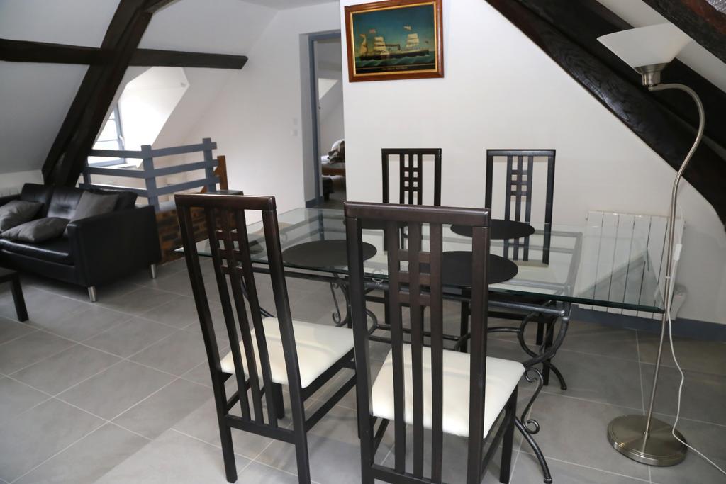 Appartement De Charme Онфлёр Номер фото