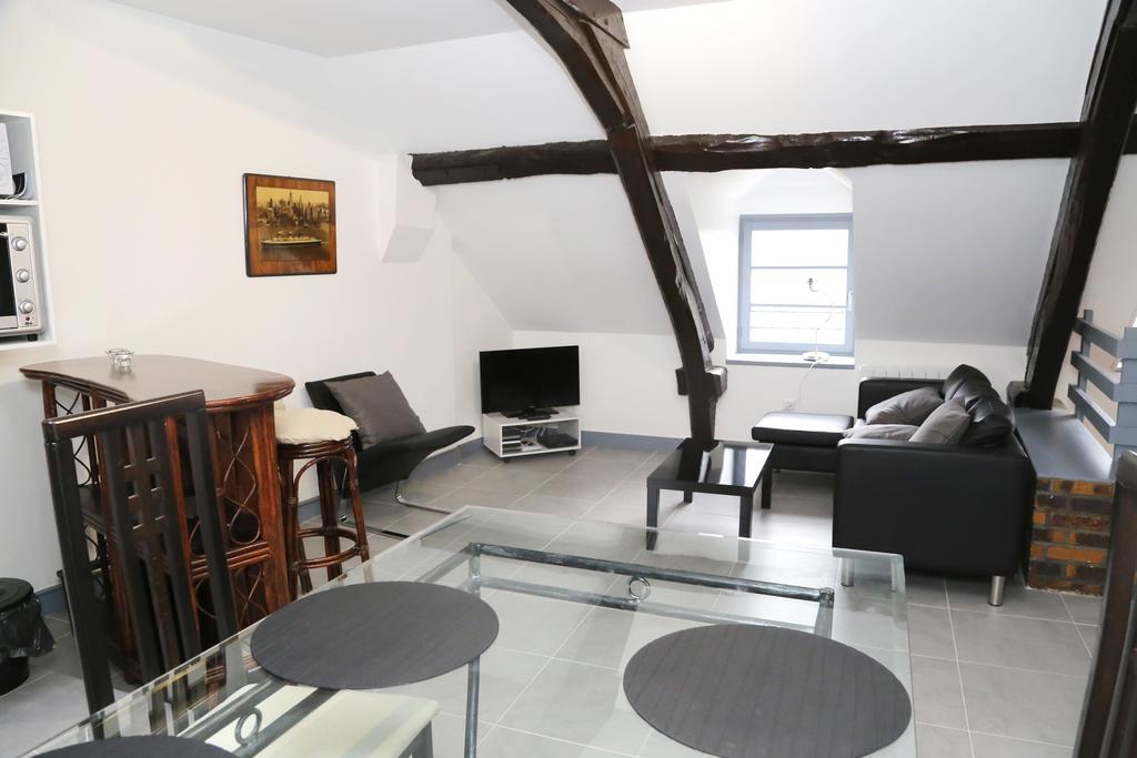 Appartement De Charme Онфлёр Номер фото